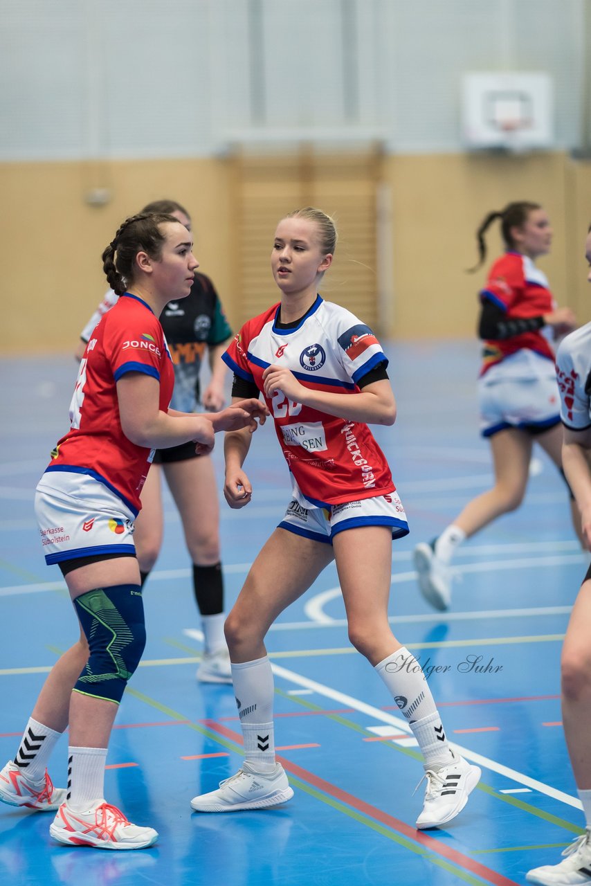 Bild 196 - wBJ HC Quickborn - HSG Tills Loew. : Ergebnis: 19:20